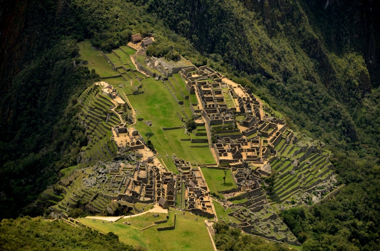 Vista de la Montaña Machu Picchu
